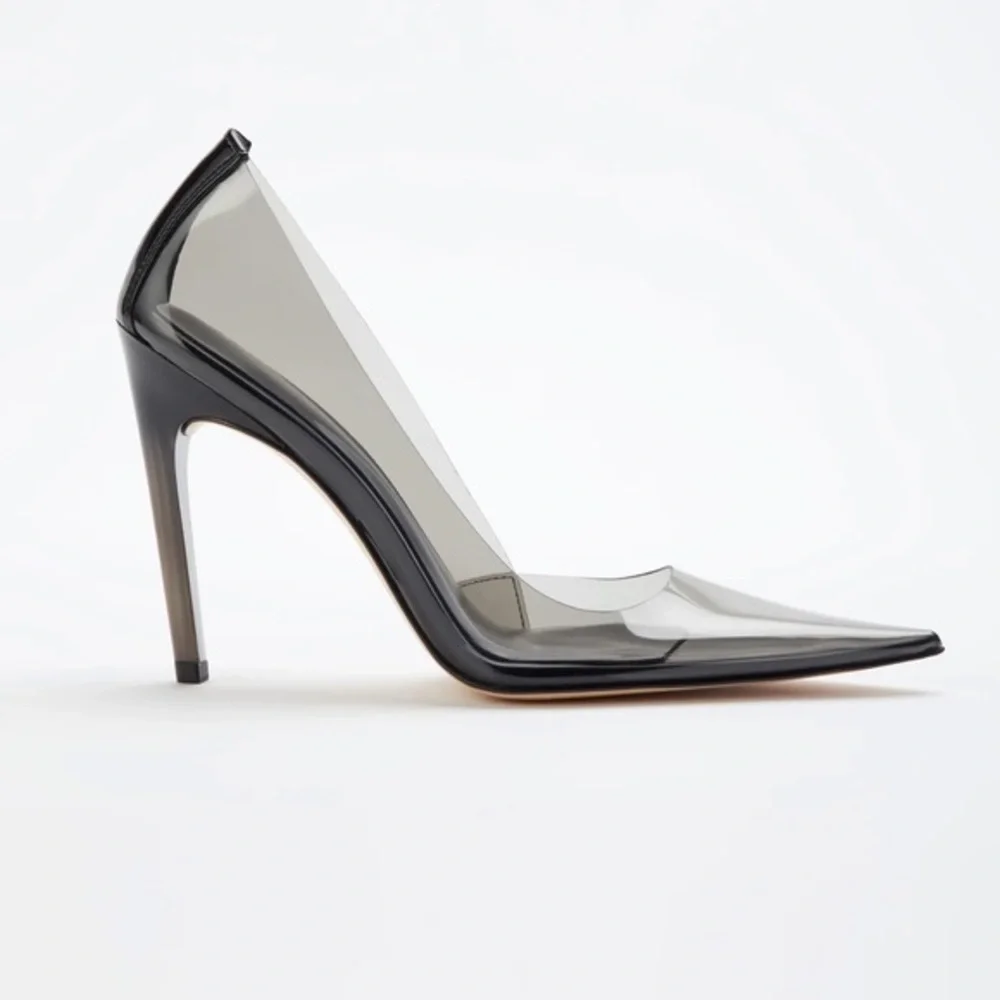 GOOD AMERICAN Cinder-F-cking-Rella High Heel Pumps